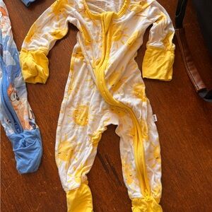 Newborn Little Sleepies Sunshine Yellow - One Piece
